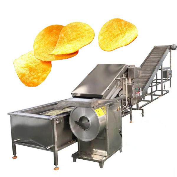 Hot Sale Potato Chips Crisps Making Machine/Frozen French Fries Frying Making Machine